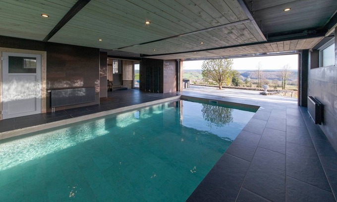 Polleur House | Cosy Holiday Home in Polleur with Pool and Sauna