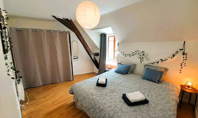 Reuilly Ski Chalet | Cosy house-2 bedrooms- garden- wifi- Reuilly centre