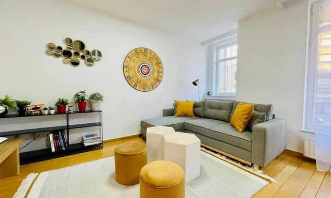 Bonnevoie Apartment | Cosy & New 2 bedrooms in Center