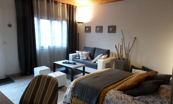 Pujols-sur-Ciron House | Cottage for 2 people, in a park