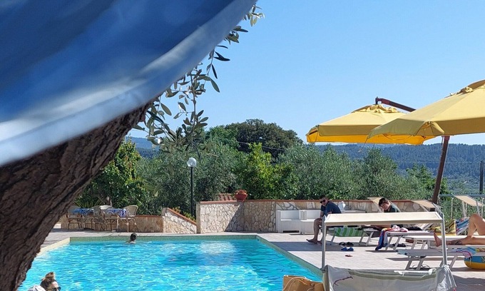 Peschici House | Cottage in the green with sea and pool view