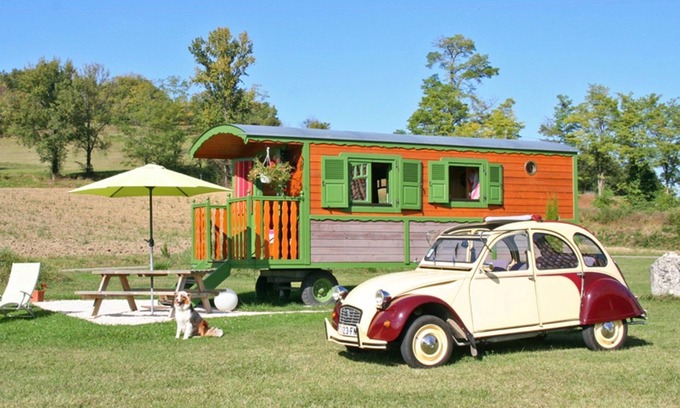 Roquecor Cottage | Cottages Grand Pré! Roquecor trailer for 2 people