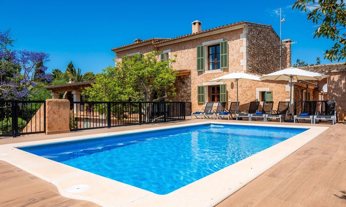 Sant Llorenc des Cardassar Villa | Country House 'Es Matul·los Ref 134' with Mountain View, Private Pool and Wi-Fi