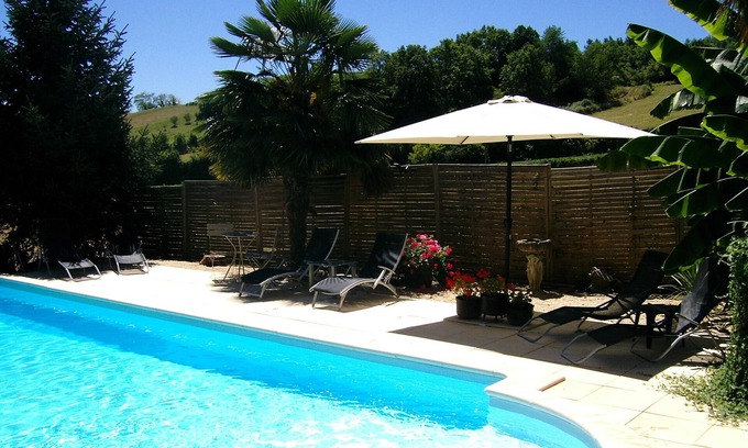 Ayen Cottage | Country Cottage + Fabulous Views. PRIVATE Exclusive Pool. WIFI. Pets Welcome!