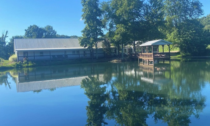 Nashport House | Country Home with Pond and Great Outdoor Space