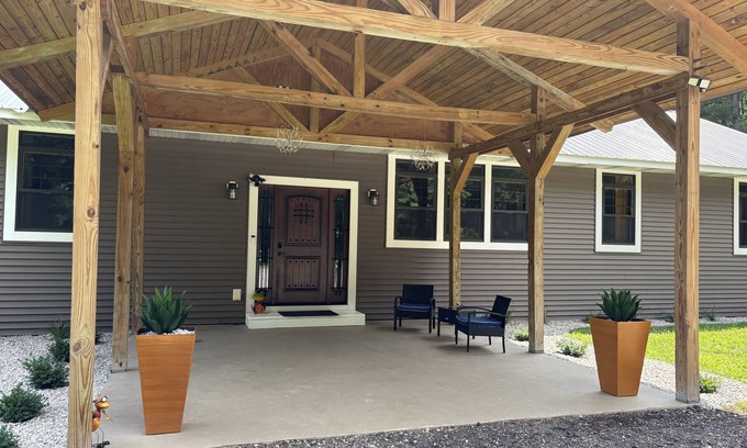 Grand Junction House | Countryside Escape, 4 bedrooms and 2 baths, sits on the 10 acres.
