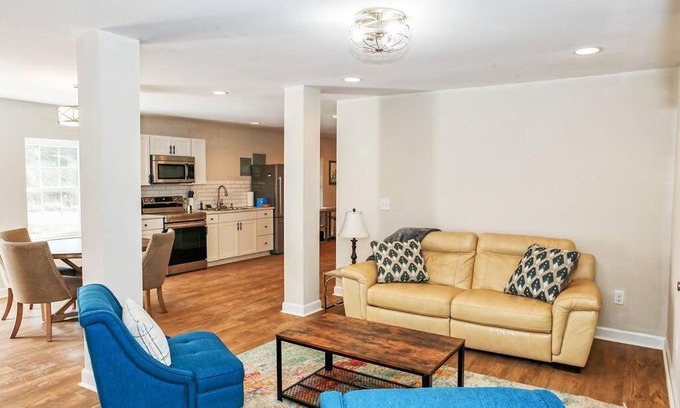 Boger City House | Countryside Lodge with Open Floorplan