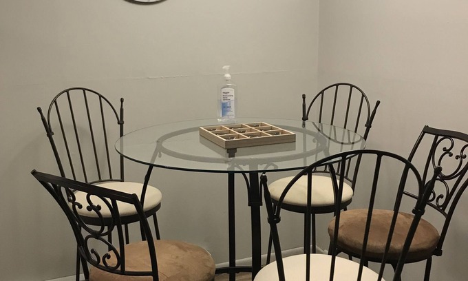 Byesville Apartment | Cozy 1 bedroom apartment ideal for long or short stays! Pet friendly w/side yard