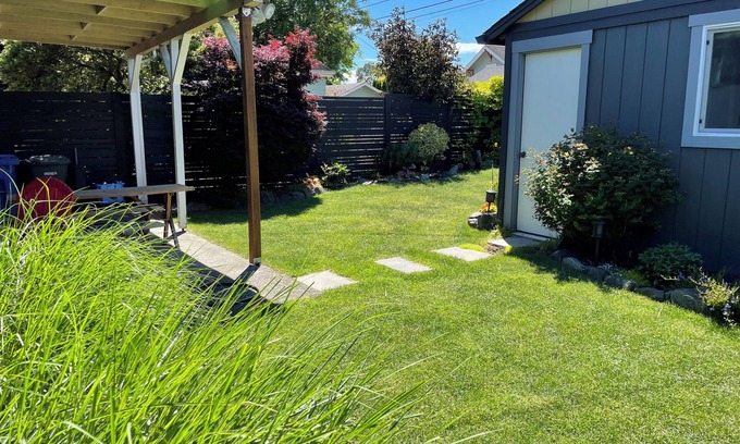 Central Tacoma House | Cozy 1920's Bungalow in Tacoma with Sauna, Wood Fireplace, Chef's Kitchen