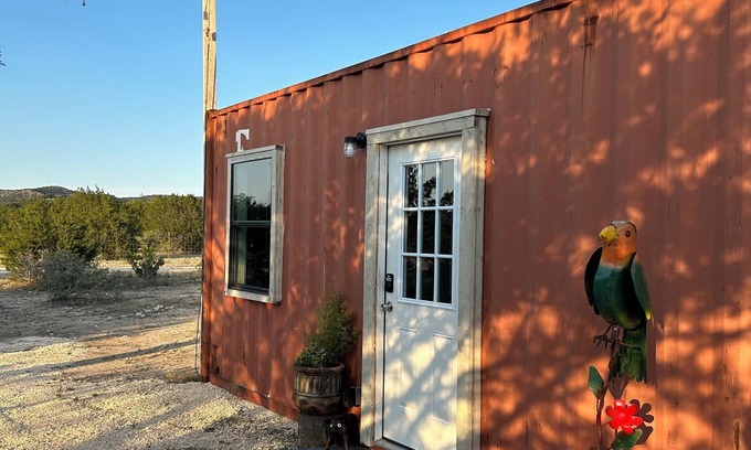 Camp Wood Cabin | COZY 2 BEDROOM CABIN 1/2 MILE FROM NUECES RIVER.