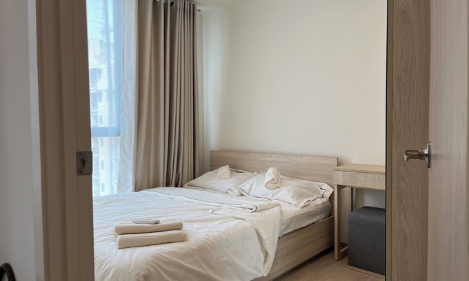 Prawet Apartment | Cozy 2BR Condo, Pool&Gym, Near Suan Luang Station