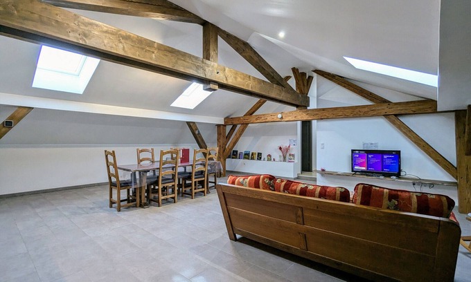 Saint-Michel-sur-Meurthe Apartment | Cozy apartment with 2 bedrooms and private parking, near the Vosges