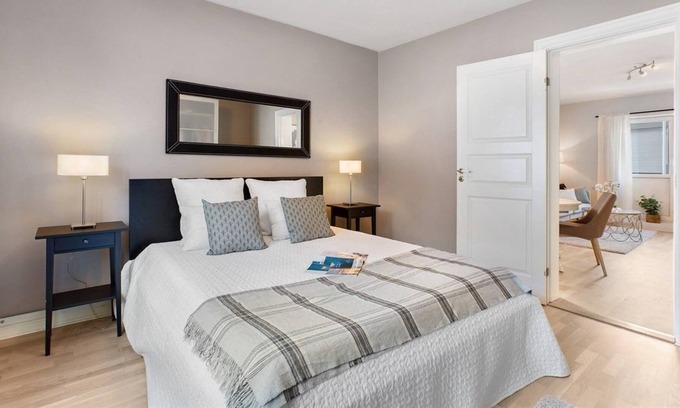 Ekeberg Condo | Cozy apartment close to city center with free parking and balcony