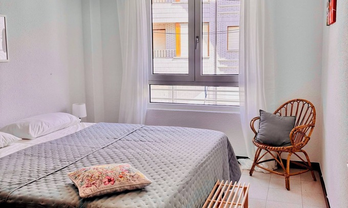 Ajo Apartment | Cozy apartment on the coast. Swimming pool and tennis court. Ideal for couples.