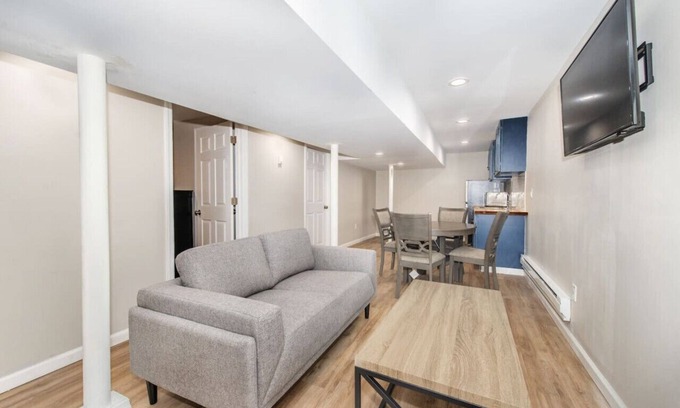 Passaic Apartment | Cozy Basement 2 Bed in Passaic
