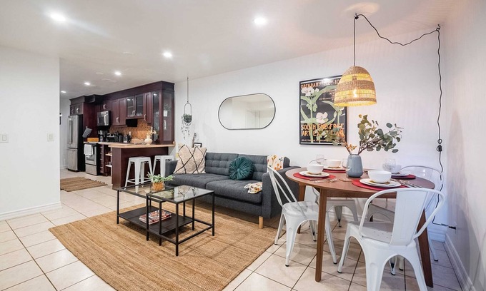Davenport Apartment | Cozy Basement Apt with Private Patio!