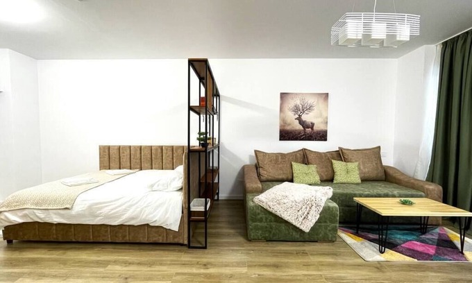 Sinaia Apartment | Cozy Bliss Studio in Sinaia w. Free parking