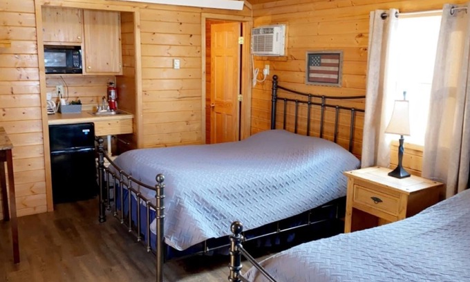 Napoleon Cabin | Cozy cabin. Sleeps 2-4. Kitchenette and Wi-Fi available.