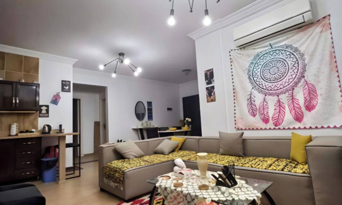 Zafarana Ski Chalet | cozy chalet with garden in Blue-Bay resort