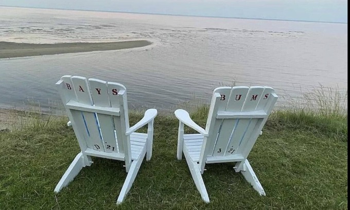 Port Republic Cottage | Cozy Cottage with access to and partially obstructed views of the bay.