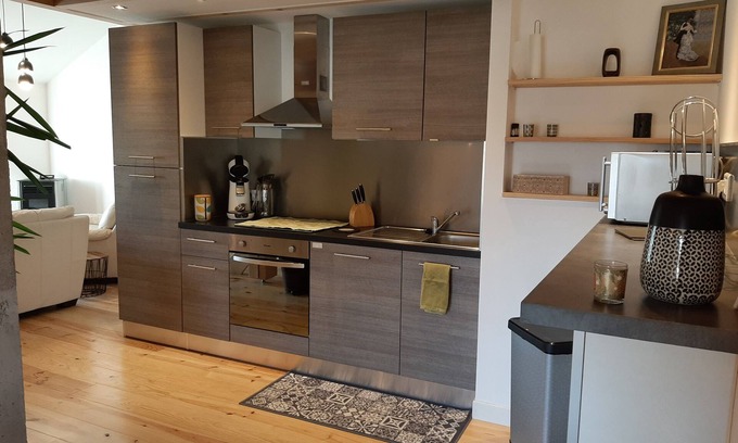 Uxegney Apartment | Cozy duplex apartment