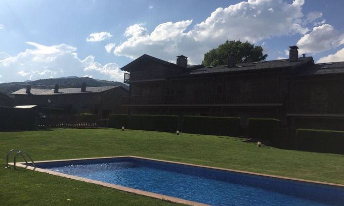 Olopte Apartment | Cozy first floor, with pool and spectacular views in Olopte (La Solana)