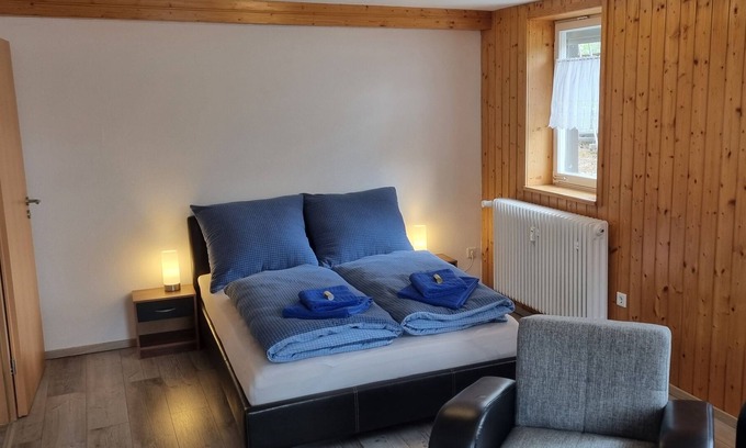 Dobel Apartment | Cozy holiday apartment, 70 square meters, up to 4 people, with bathtub, Black Forest