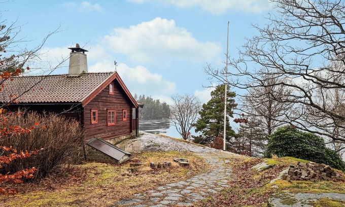 Kungsbacka O House | Cozy home in Fjärås with house sea view