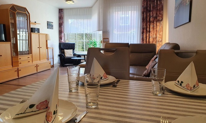 Westeraccumersiel House | Cozy * house with 2 bedrooms and terrace for 1-4 people