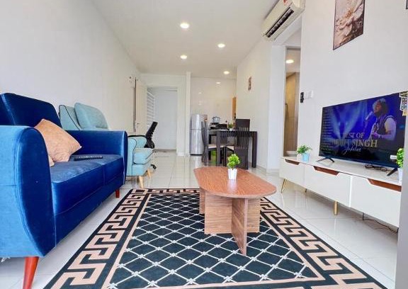 Taman P Ramlee Apartment | Cozy Kenwingston Platz KL2-5 Pax 2BR&2BRGentinView Parkin netflix 4505
