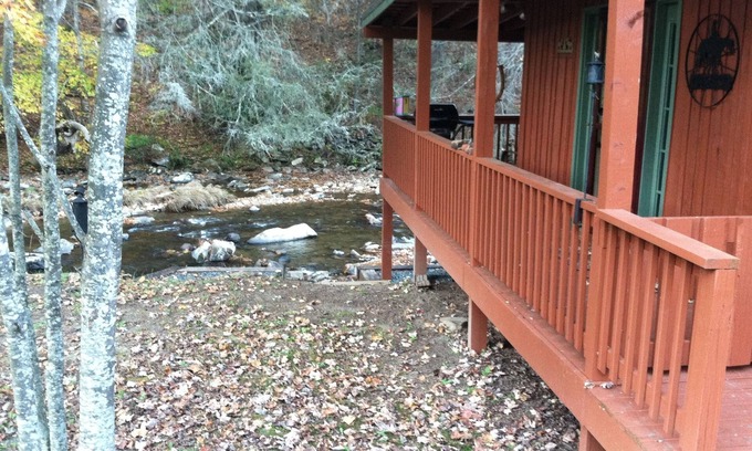 Lansing Cabin | Cozy Little Cabin Located Along The Banks Of A Beautiful Trout Stream