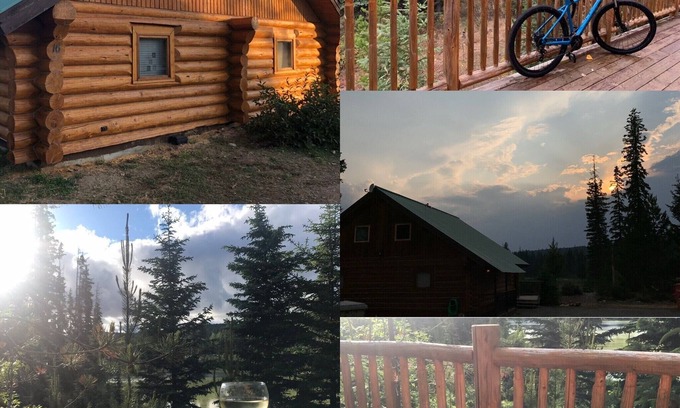 Lac Le Jeune Cabin | Cozy log cabin retreat with modern amenities