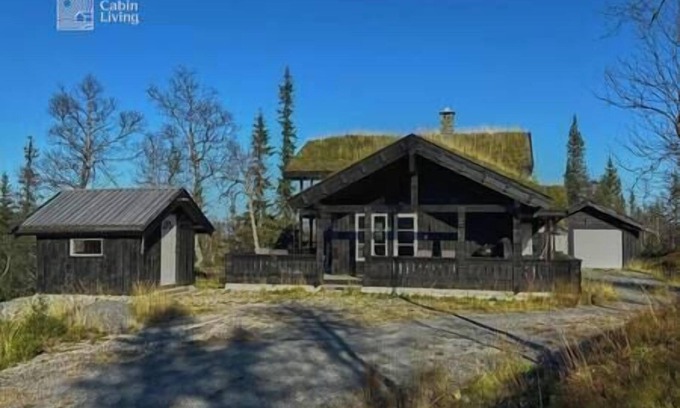 Fla Municipality House | Cozy mountain cabin with sauna, fireplace & bbq