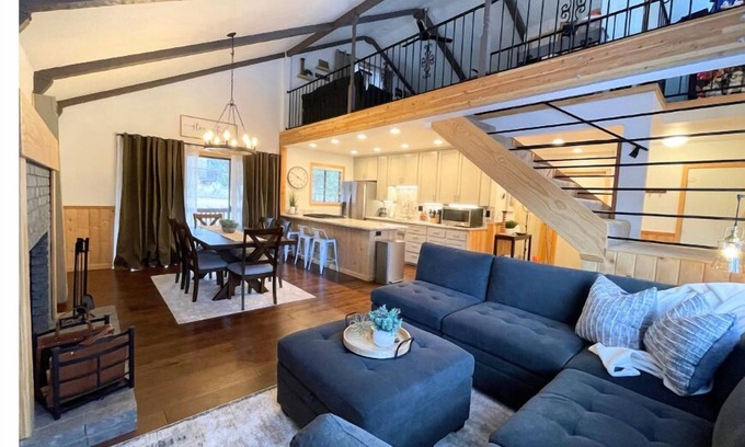 Pine Valley House | Cozy Mountain Retreat in Pine Valley, UT w/decks, game room + mountain views