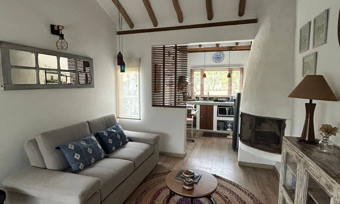Villa de Leyva Cottage | Cozy refuge with private garden and view of the mountains of Villa de Leyva.