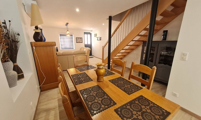 Raon-l'Etape Cottage | Cozy Riverside Getaway: 3-Bed Home with Balcony, Modern Amenities, Near Lakes & Skiing