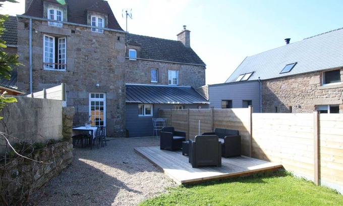 Fermanville Cottage | Cozy Seaside Cottage: Pet Friendly, WiFi, Terrace, Near Beach