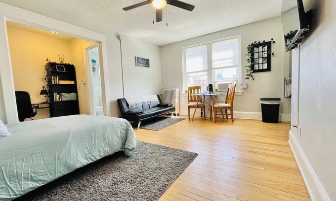 Dwight Apartment | Cozy Studio Apartment In Downtown New Haven