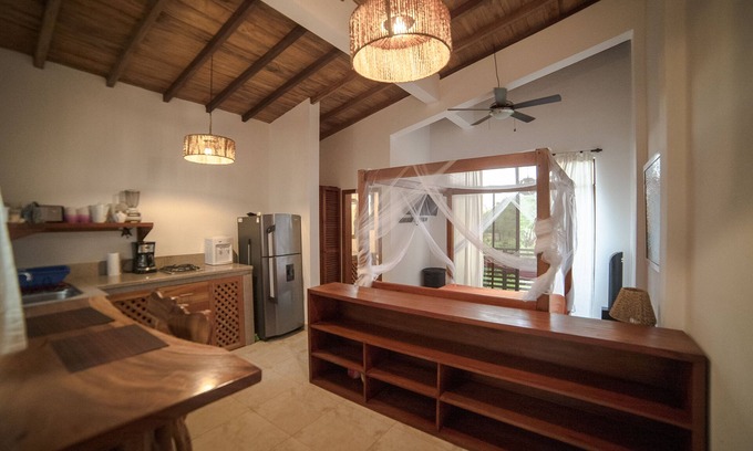Ayampe Apartment | Cozy Studio full furnished walking distance to the Beach