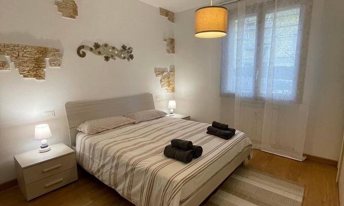 Villaggio Sereno Apartment | Cozy two-room apartment with garden, very close to the center
