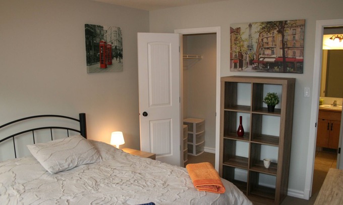 Lethbridge Condo | Cozy upstairs condo with lots of light & full office space 5mins to University