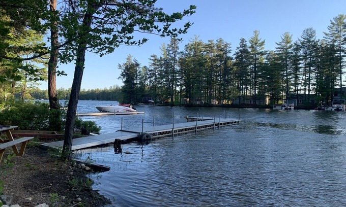 Shapleigh House | Cozy year round cottage on Square Pond with gradual sandy beach.