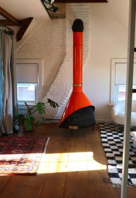 Honey Brook Apartment | Creative Private Attic 1br Suite