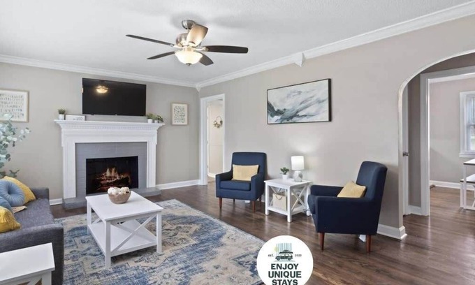 Flintstone House | Creek Valley House: cozy, quiet, & peaceful!