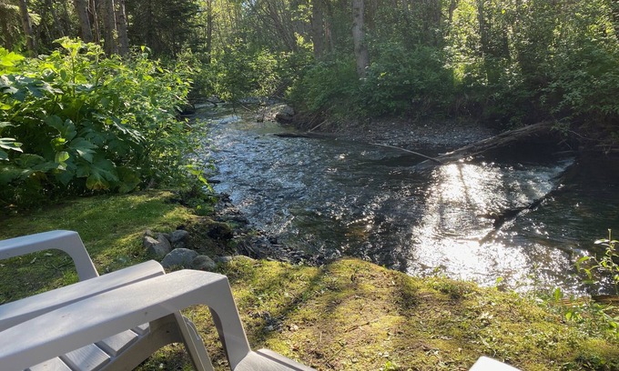 Sun Peaks House | Creekside Oasis with private hot tub