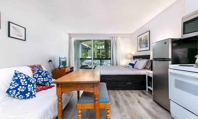 Whistler Creekside Condo | CREEKSIDE - super cute ground level Studio