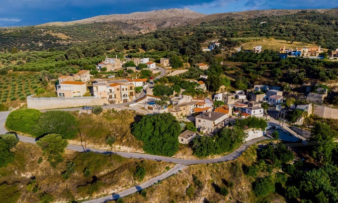 Agia Triada Villa | Cretan Nature Villa with private heated pool & BBQ