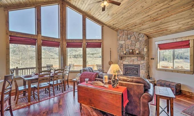 Cripple Creek Cabin | Cripple Creek Retreat w/Incredible Mtn Views!