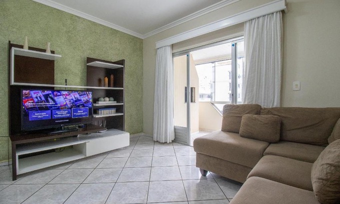 Centro Apartment | CTM31 - 2 Dorm, Churrasq, Climatizado, Tranquilo