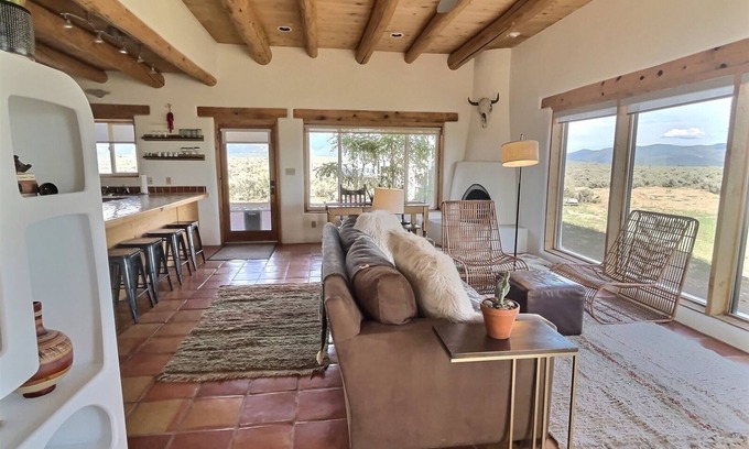 El Prado House | Custom Adobe Home 360º Mountain Views